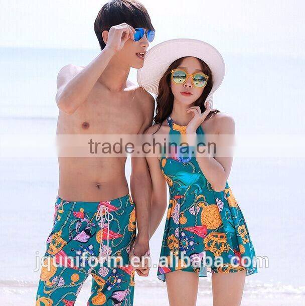 Custom Korean Style Summer Women Colorful Beach Cover Up Swimwear Sexy Swimsuit