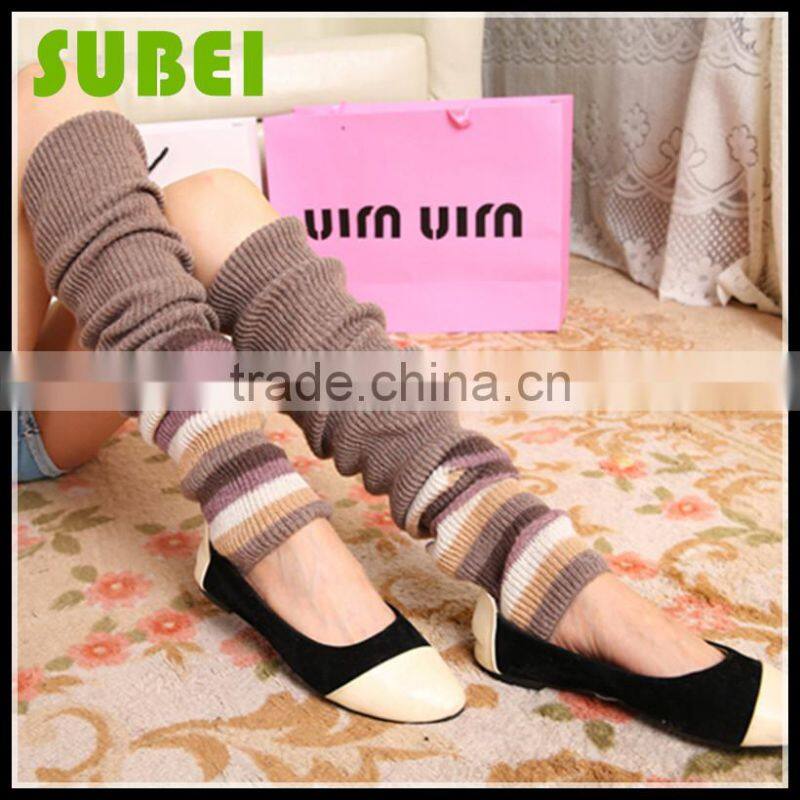 South Korea warm wool leg warmers,women loose over-the-knee shin guards of the air conditioning room