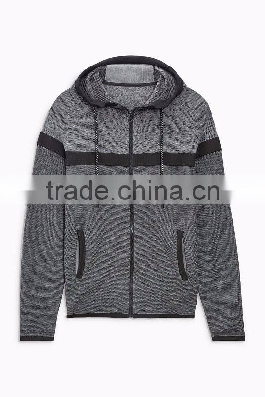 Fashionable Men's Cardigan Sweater Hoodies Top