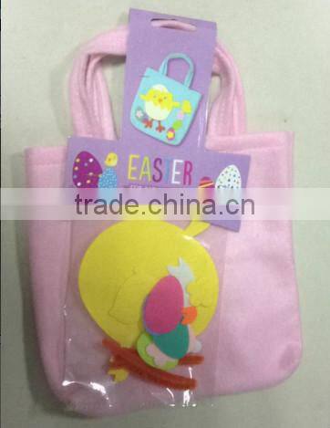 Easter Felt Bag Craft Kit, Make Your Own Easter Bag, DIY Easter Bag, Easter Character