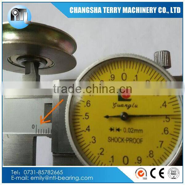 625zz/2rs custom plastic pulley bearing