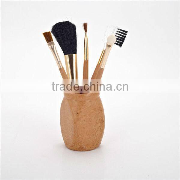 5 pcs professional brush make up with sable hair
