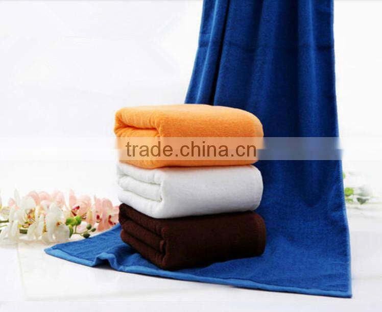 100% Cotton Plain Dyed hand towel bulk sale