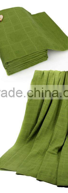 cheap hot sale gaoyang china wholesale yarn dyed 100%cotton gauze bedroom towel blanket 200*230cm
