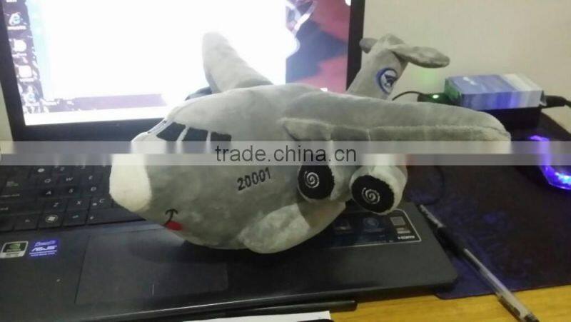 Cartoon plane custom toy plush toy plane stuffed toy