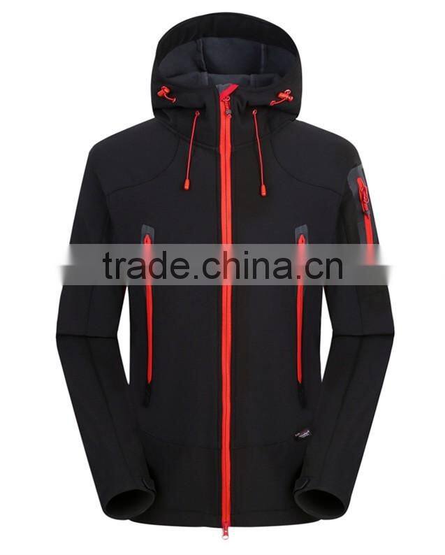 2017 Tactical Waterproof Softshell Men Jackets with fleece lining
