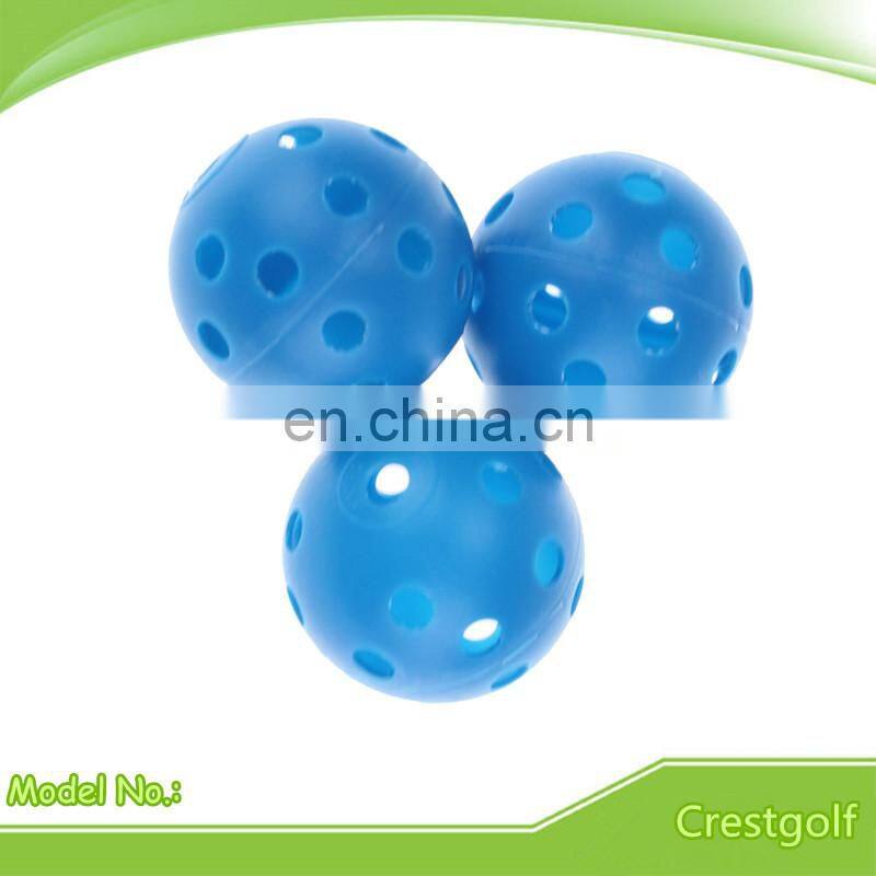 Plastic Golf Balls PE Balls Indoors Practice Range Ball