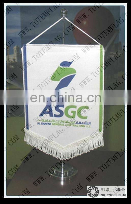 Cheap Desk Flag , Satin Table Flag , Portable Table Flag