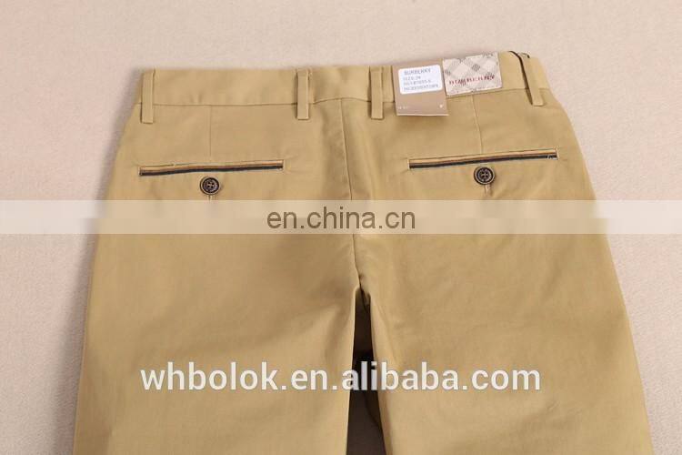 OEM wholesale casual pants men high quality men's chino pants