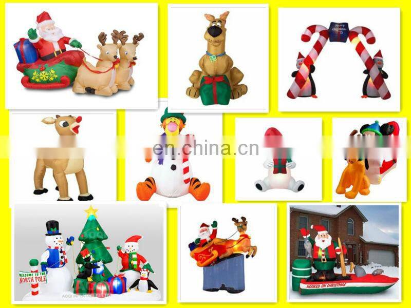 Huge Inflatable Blow Up Santa For Christmas Holiday Decoration