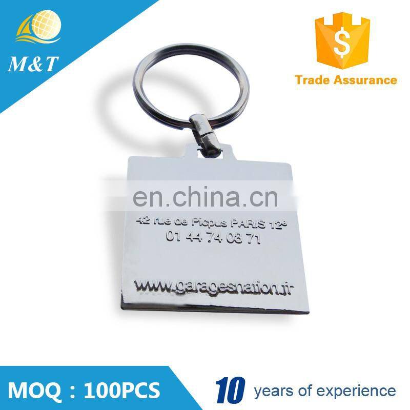 2016 cheap custom high quality keychain zinc alloy