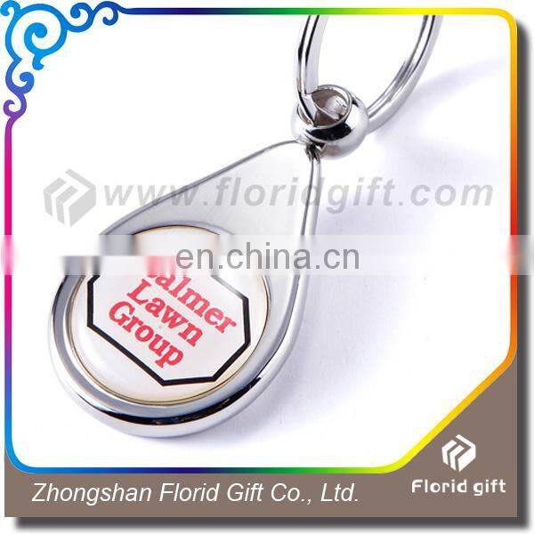Alibaba hot sale cheap custom shaped metal keychain