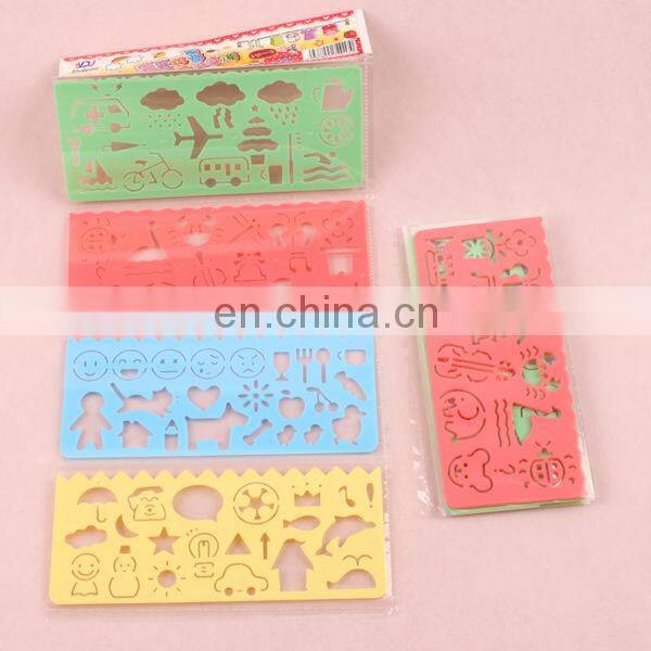 Plastic painting stencil painting template