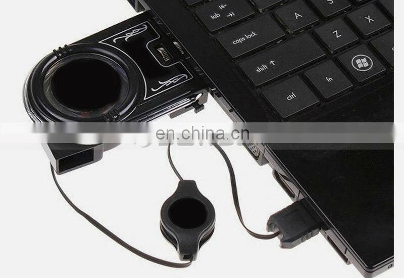 Stand Solid Direction Hot Day Make Cool Laptop USB Cooling Pad Fan