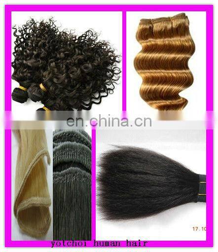 Cheap !!! hot sale factory cheap price super high quality cheap and high quality 100% human brazillian hair extensions