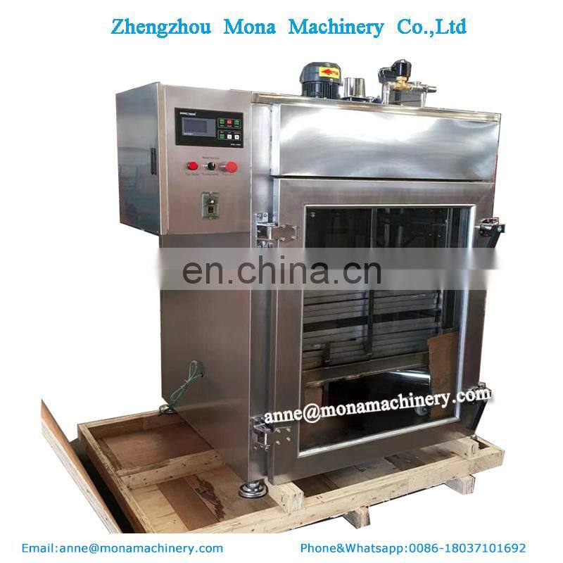 Electric Heating fish Meat Smoke Oven/fish Smokehouse /Sausage Smoke Oven House Chamber Machine