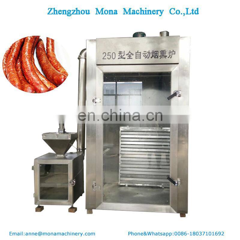 Electric Heating fish Meat Smoke Oven/fish Smokehouse /Sausage Smoke Oven House Chamber Machine
