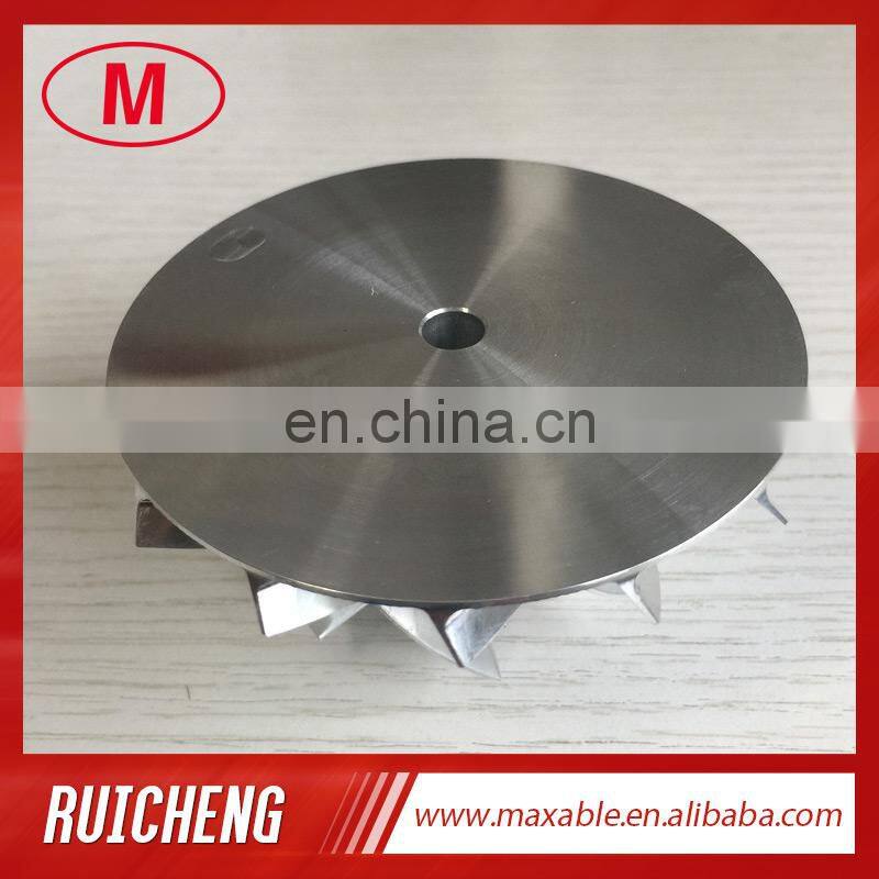 S200 50.60/75.20mm 7+7 blades High performance turbo billet/milling/aluminum 2618 compressor wheel