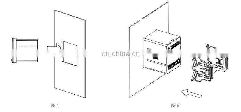 Acrel 300286.SZ AMC72L-DI/M lcd display DC ammeter current meter with 4-20mA output for telecommunications base stations