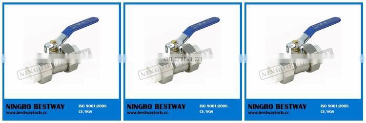 Hot Sale PPR Ball Valve with Brass Body supplier