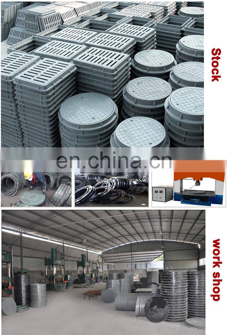 New arrive excellent 60x60 ductile iron manhole cover and drain grating