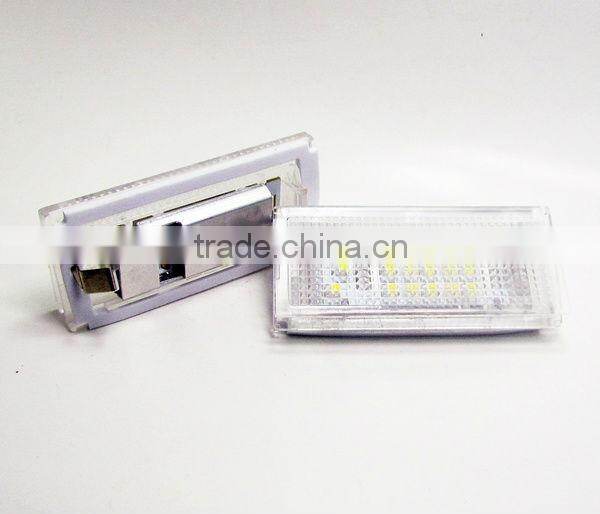 Xenon White Error Free 18-SMD License Plate Lights Lamp Bulbs for Mini Cooper