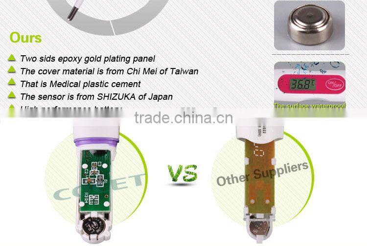 best pen type medical clinical human oral digital thermometer with CE,FDA
