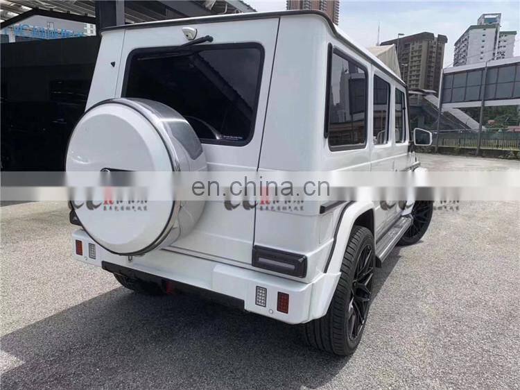 BB style body kit for Mercedes Benz G class W463 G500 G55 front bumper rear bumper wide fenders side skirts grille facelift