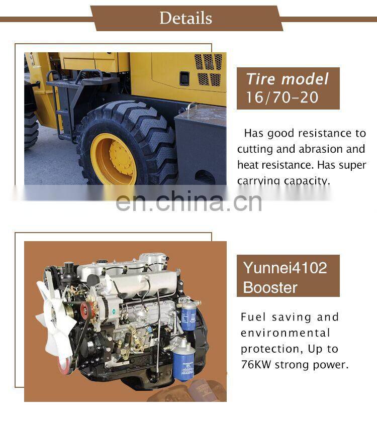 New style hot-sale new backhoe wheel loader price with high performance for exporting