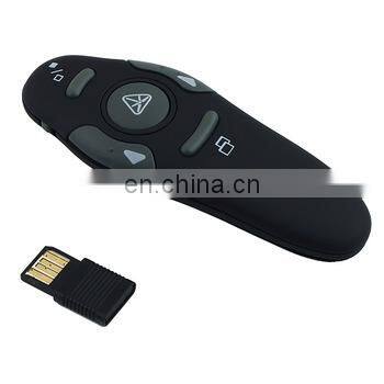 Wireless Presenter with Red Laser Pointers Pen USB RF Remote Control PPT Powerpoint Presentation Mouse
