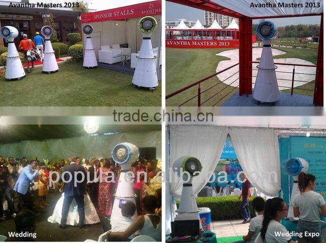 Energy Saving Large Air Flow 310w 50Hz 220v 24 inch Water Mist Stand Fan Cooling Fan