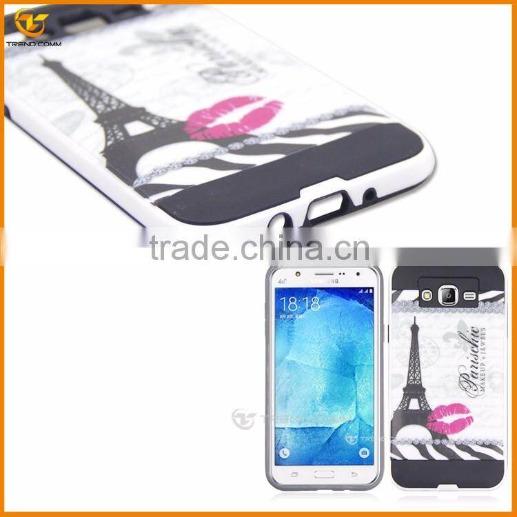 android mobile phone color printing hard back cover case for Samsung j7