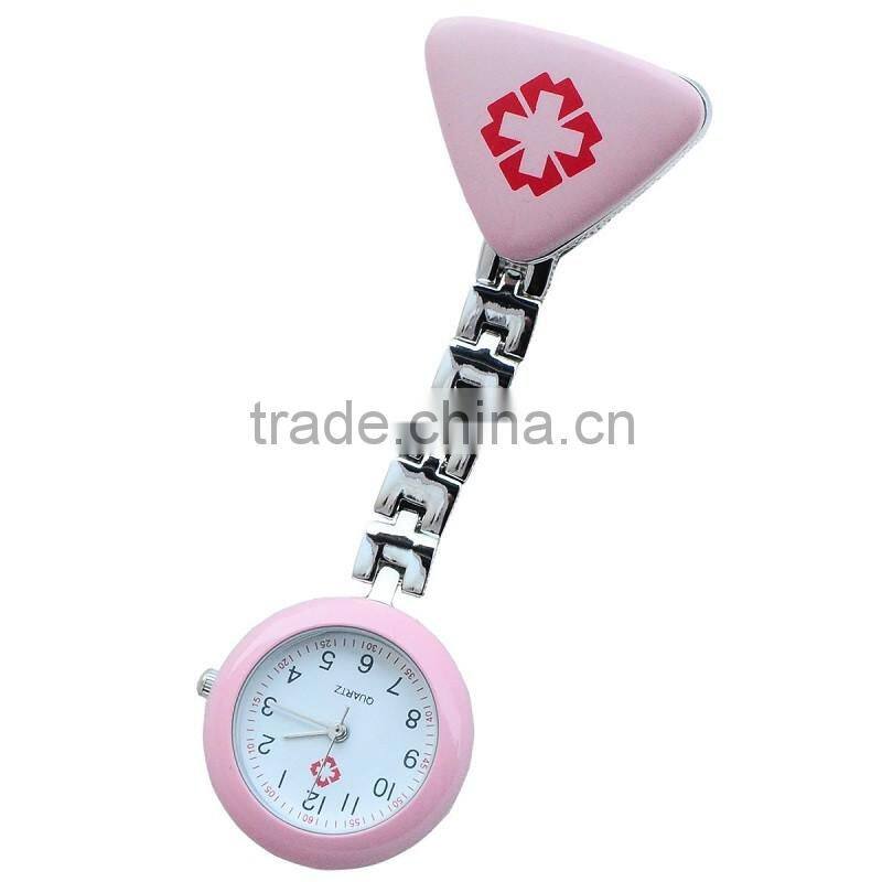 100% factory wholesale Quartz with Clip Vogue nurse watch doctor watch clock pocket watch