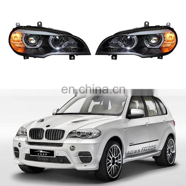 High quality LED head lamp headlight for 2007-2010 X5 E70 headlamp