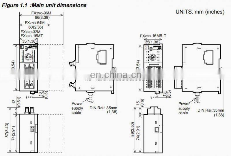 NEW AND ORIGINAL FX2NC-64MT MITSUBISHI Programmable controller PLC FX2NC-64MT