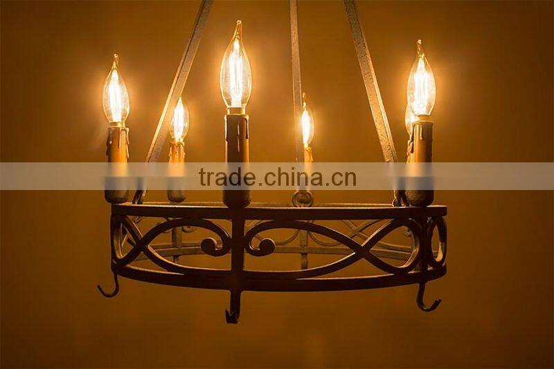 INNOVALIGHT 360degree C37 with tail led filament bulb candle light