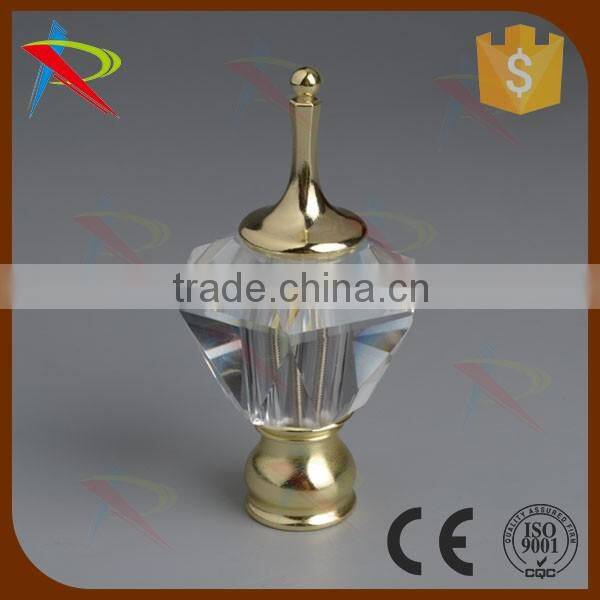 Fancy home goods curtain rod finials for sale