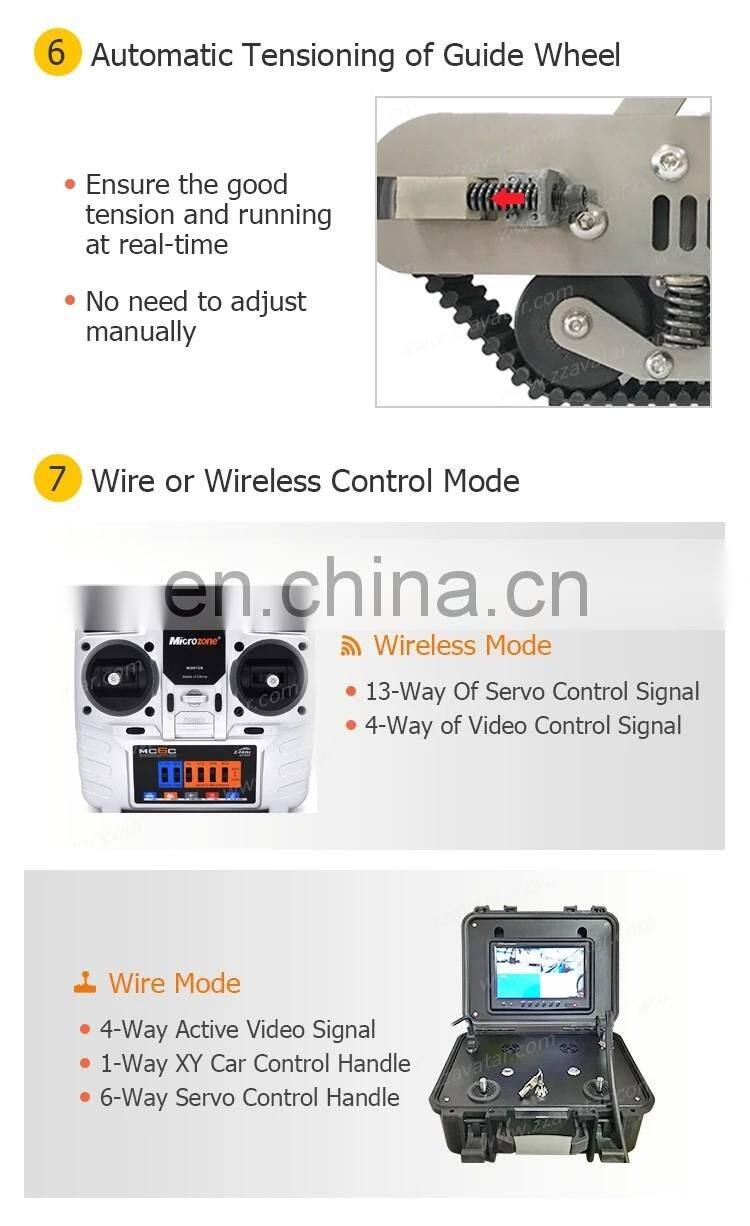 outdoor crawler robot tracked machine robot chassis