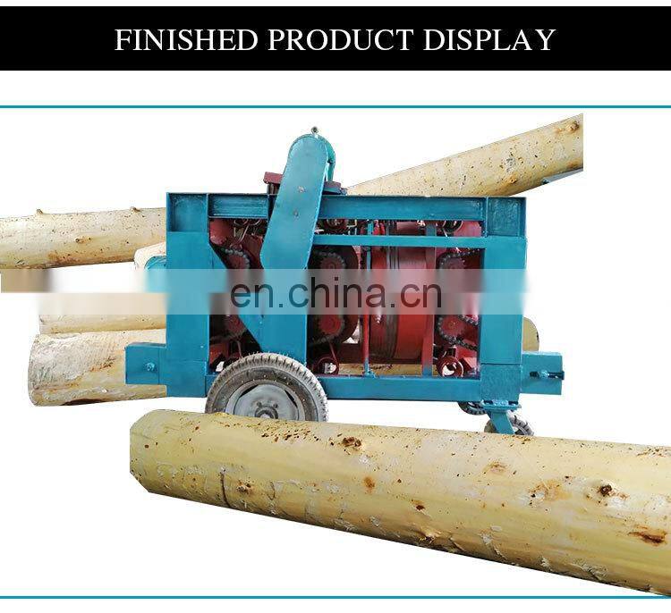Hot Sale Wood log debarking machine wood log peeler for price