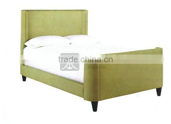 BE-013 Custom-made Hotel Wooden Frame Bed