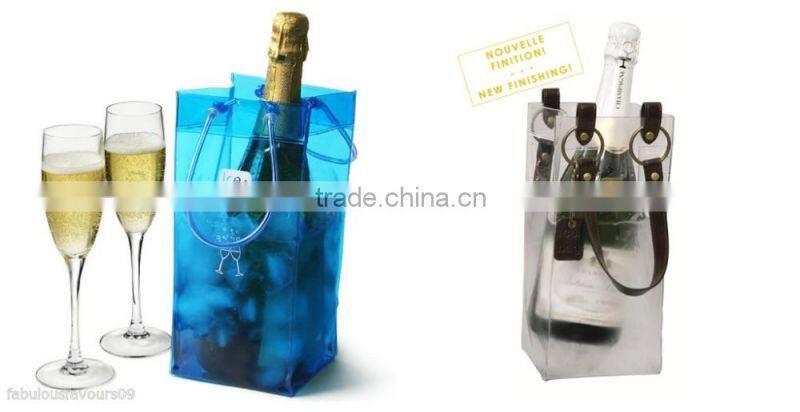 Spring Wine & Spirits Soft Clear PVC Wine Bag