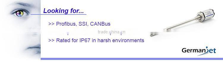 4 - 20mA Magnetostrictive hydraulic cylinder linear position sensor