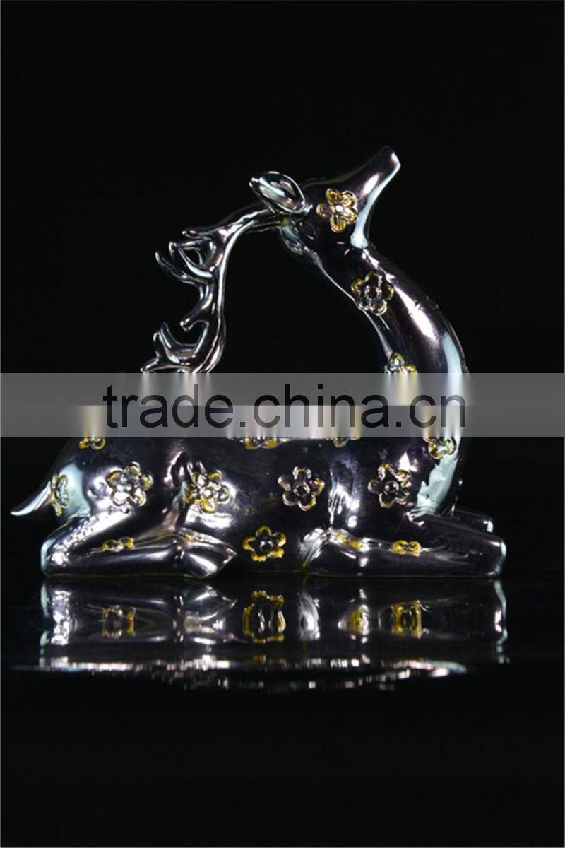 Deer Aircraft Decoration Sculpture Modern Statue Architectural Model monument souvenir