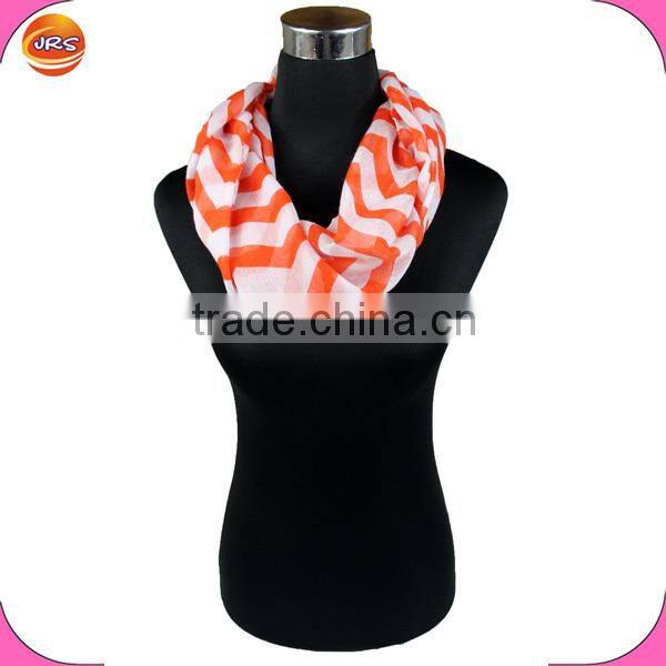 lady's chevron infinity scarf