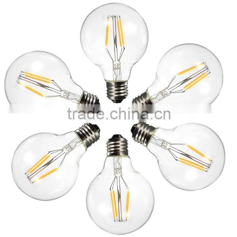 Filament in Bulb 4W/6W Antique Filament Light Bulbs ,E27 Bulbs, AC85-265V