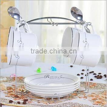 coffee tea cup plate set