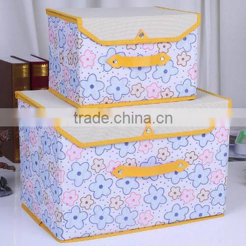 Wholesale decorative non woven storage box
