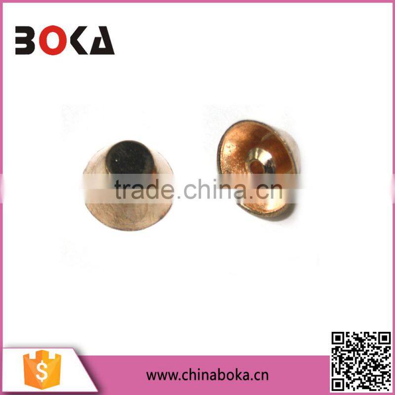 2015 wholesale new stylish garment accessories silver rivet button for clothes on direct sale