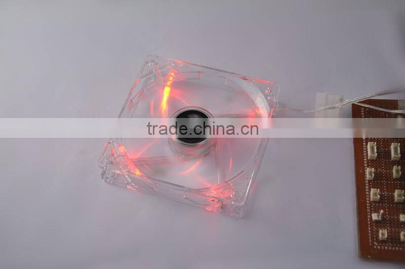12cm Computer Case Fan with 4 LED lights