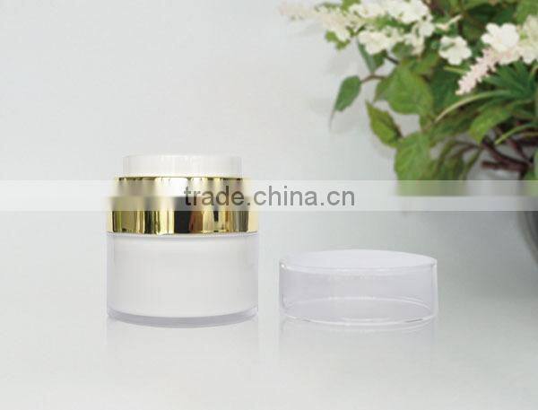 Popular 15g 30g 50g Plastic Airless Cream Jar for Moisturizer, Whitening Bottle